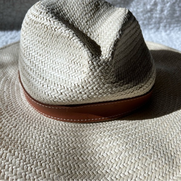 Madewell Packable Brimmed Straw Hat Small/ Medium NWT - Picture 2 of 5